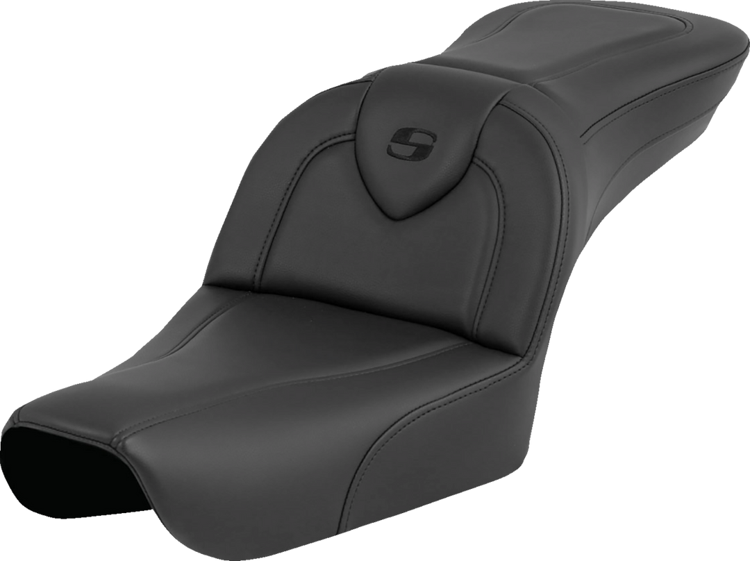 SADDLEMEN RoadSofa™ - Black - without Driver Backrest - FXDWG '04-'05 804-05-187