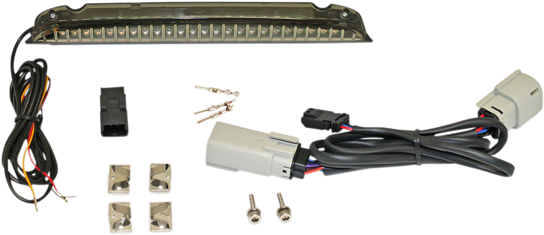 CUSTOM DYNAMICS Luggage Rack Light - Smoke CD-LR-04-S