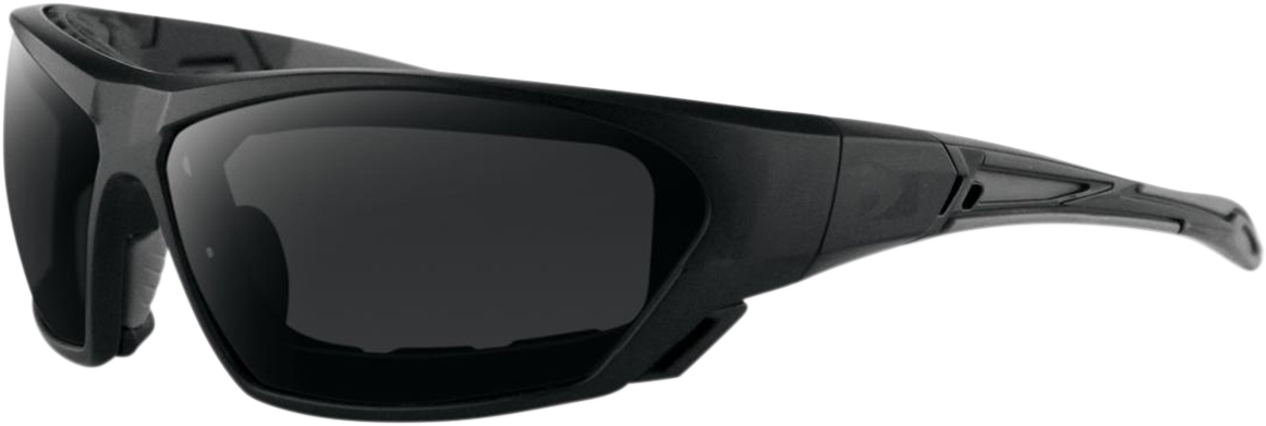 BOBSTER Crossover Convertible Sunglasses - Matte Black - Smoke Lens BC ...