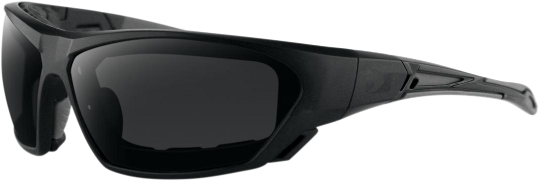 BOBSTER Crossover Convertible Sunglasses - Matte Black - Smoke Lens BCRS001