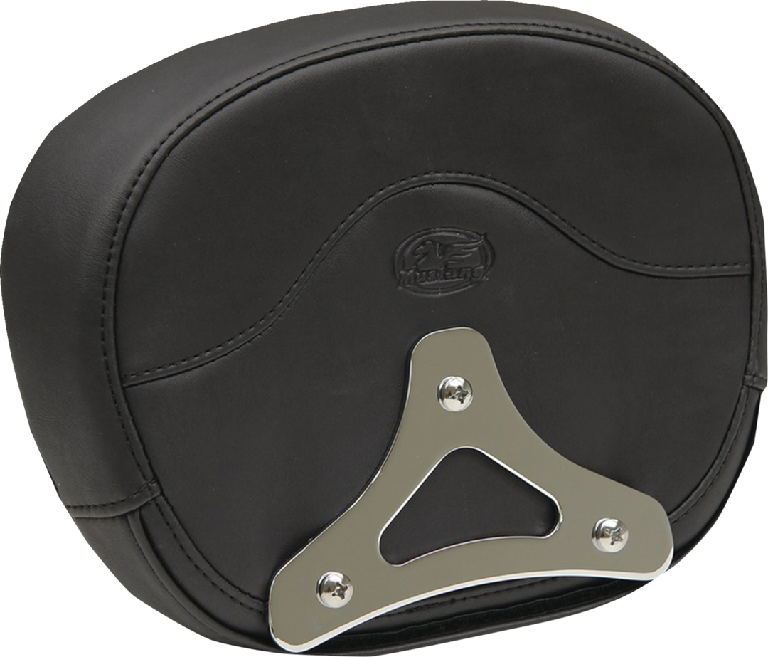 MUSTANG Deluxe Sissy Bar Pad - Black Stitch - FLT/FLH '23-'24 89015