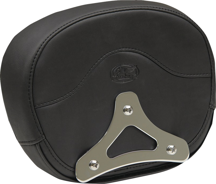 MUSTANG Deluxe Sissy Bar Pad - Black Stitch - FLT/FLH '23-'24 89015
