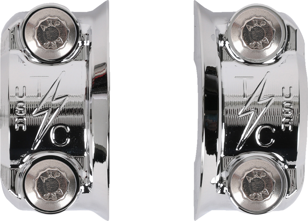 THRASHIN SUPPLY CO. Speedway Perch Clamp - Chrome - TSC-2803-3