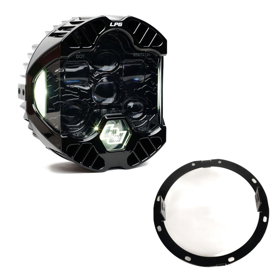 Baja Designs DOT LP6 LED Headlight Kit 2014-2023 Harley Davidson Street Glide (White) Baja Designs