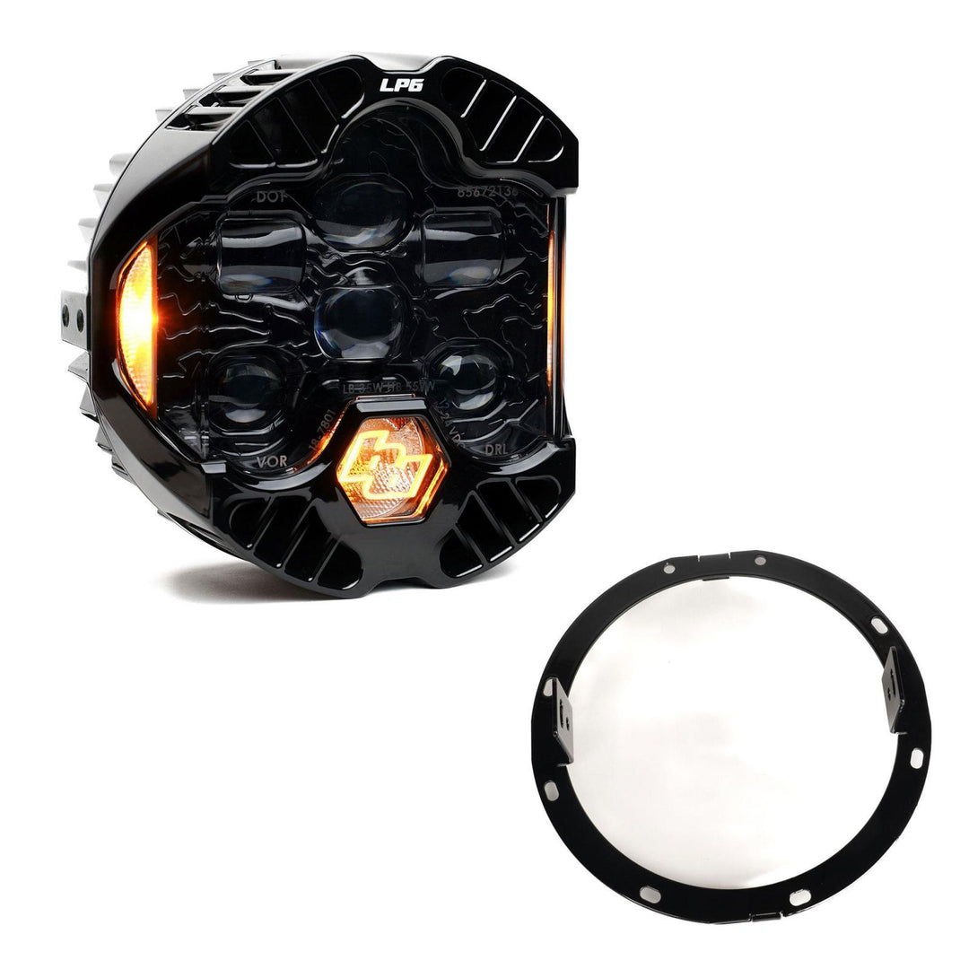 Baja Designs DOT LP6 LED Headlight Kit 2014-2023 Harley Davidson Street Glide (White) Baja DesignsDOT LP6 LED Headlight Kit 2014-2023 Harley Davidson Street Glide (Amber) Baja Designs