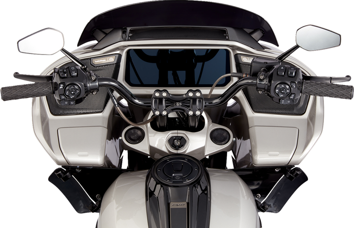 ARLEN NESS Method Kickback Handlebar Riser - 10" - Black 520-049