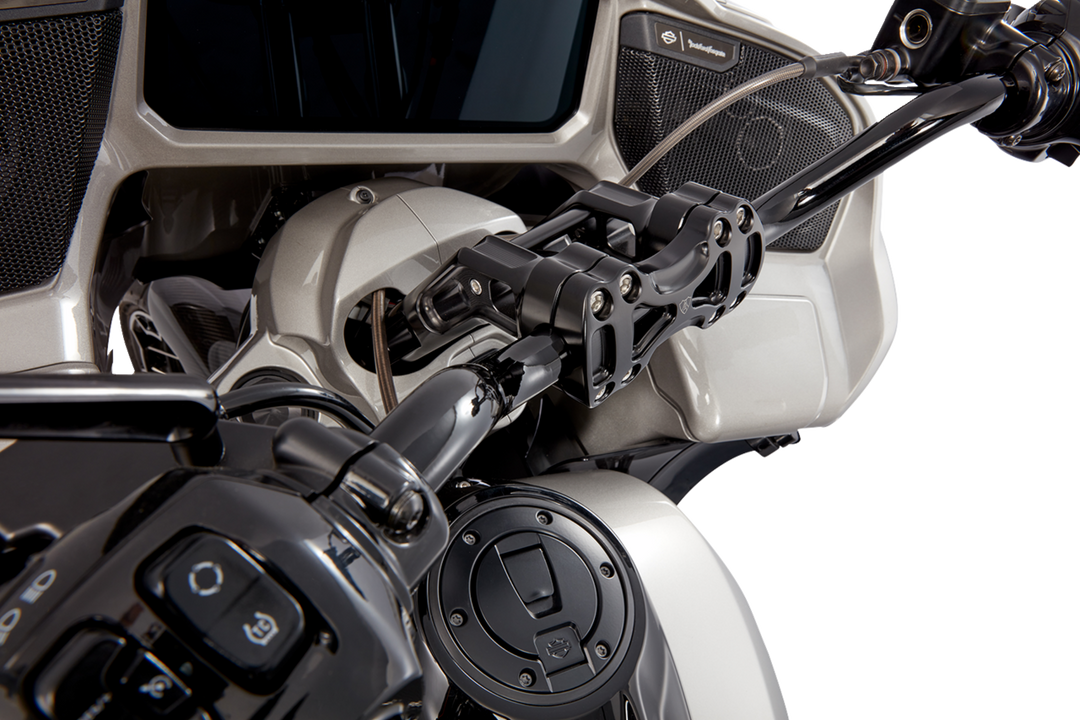 ARLEN NESS Method Kickback Handlebar Riser - 10" - Black 520-049