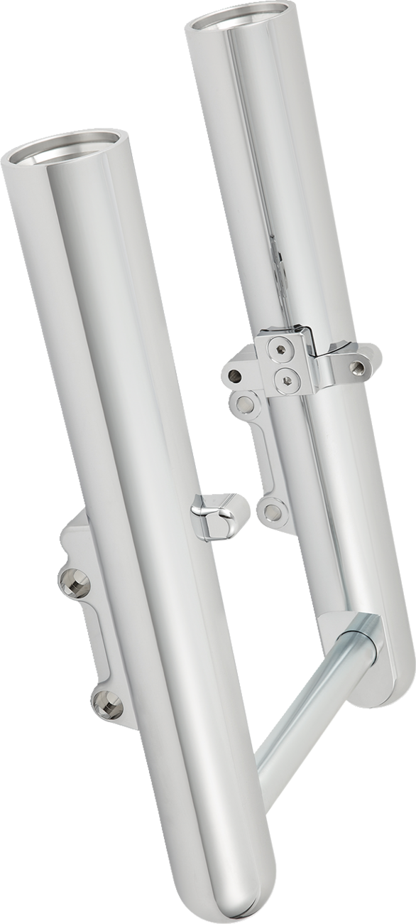 ARLEN NESS Fork Legs - Chrome - Smooth - Dual Disc 40-529