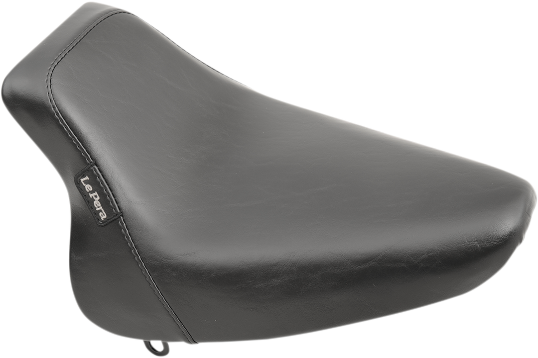 LE PERA Bare Bones Solo Seat - Smooth - Black - Softail '00-'07 LX-007