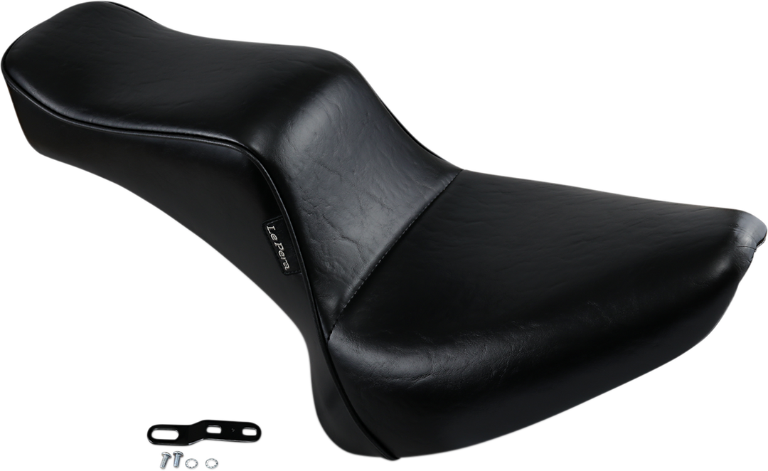 LE PERA Cherokee Seat - Smooth - Black - Softail '00-'17 LX-020