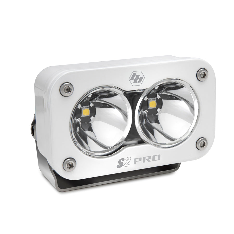 Baja Designs DOT LP6 LED Headlight Kit 2014-2023 Harley Davidson Street Glide (White) Baja DesignsLED Light Spot Pattern Clear White S2 Pro Baja Designs