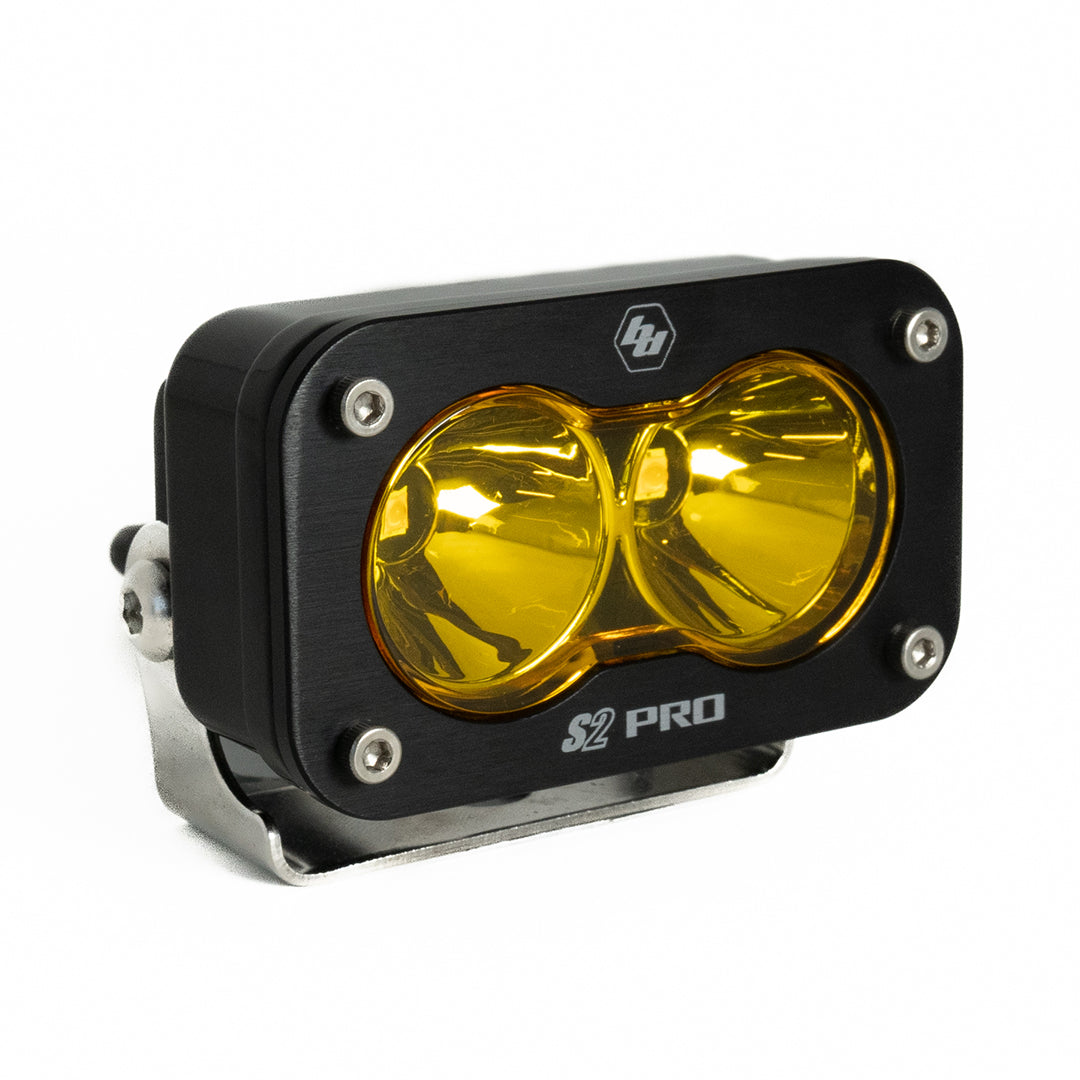 Baja Designs DOT LP6 LED Headlight Kit 2014-2023 Harley Davidson Street Glide (White) Baja DesignsLED Light Spot Pattern Baja Amber S2 Pro Baja Designs