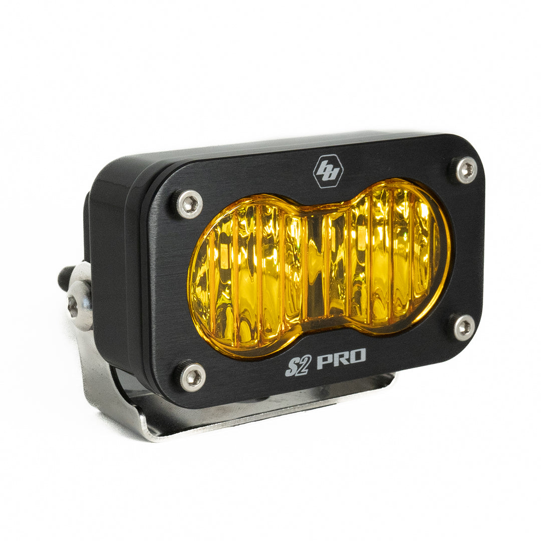 Baja Designs DOT LP6 LED Headlight Kit 2014-2023 Harley Davidson Street Glide (White) Baja DesignsLED Light Wide Cornering Pattern Baja Amber S2 Pro Baja Designs