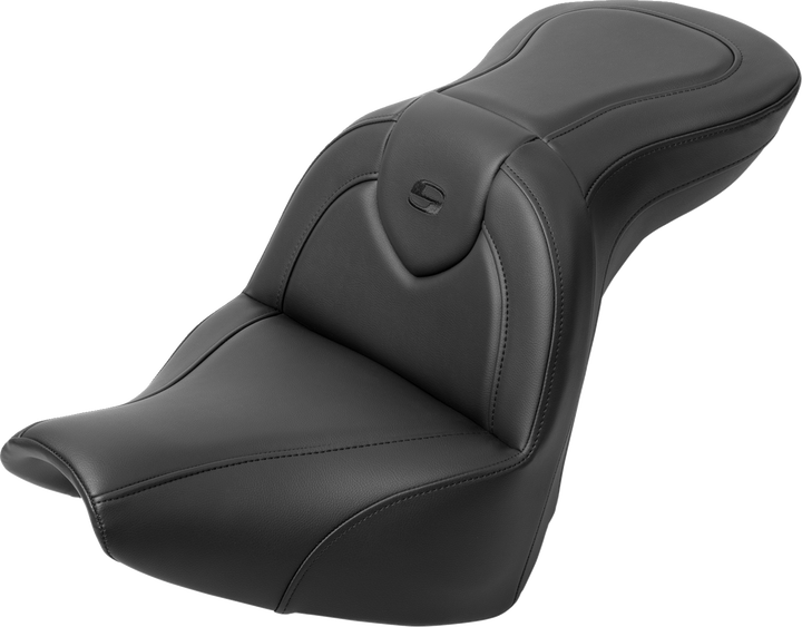 SADDLEMEN RoadSofa™ Seat - without Backrest - Black Stitch - FXBR/S '18-'20 818-31-187