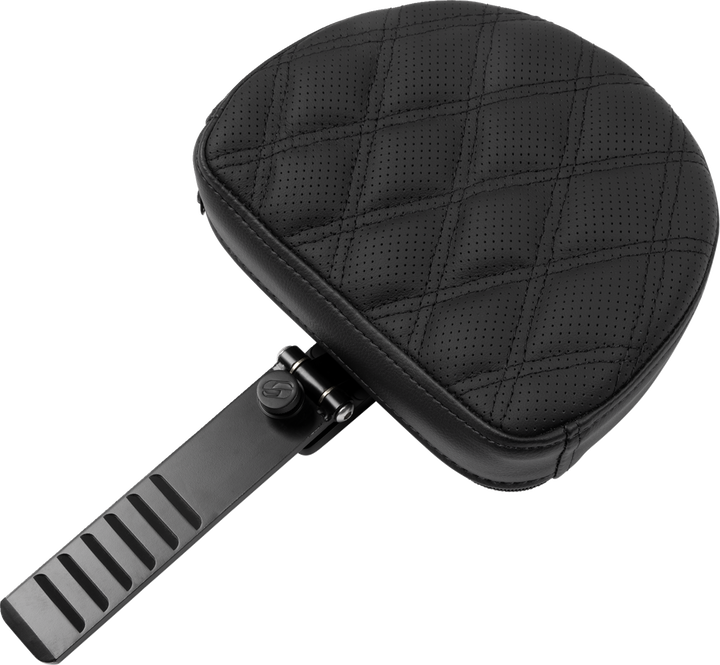 SADDLEMEN Roadsofa™ Seat - with Backrest - Lattice Stitch - FXBR/S '18-'20 818-31-182BR