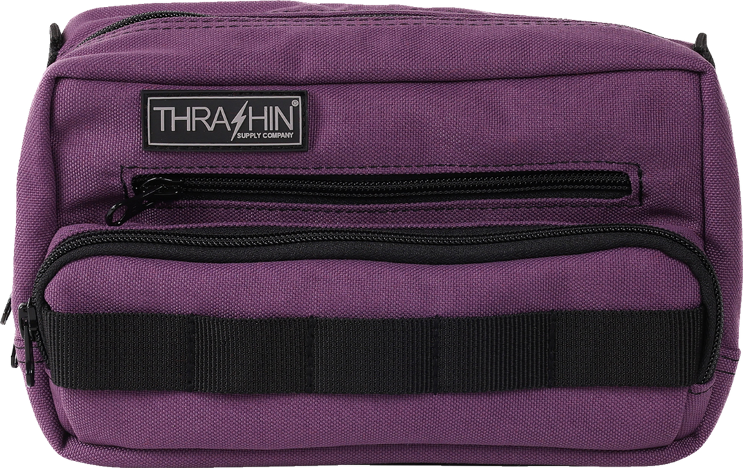 THRASHIN SUPPLY CO. Handlebar Bag Plus - Purple - THB-0027