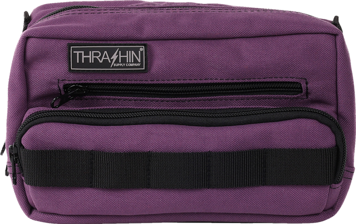 THRASHIN SUPPLY CO. Handlebar Bag Plus - Purple - THB-0027