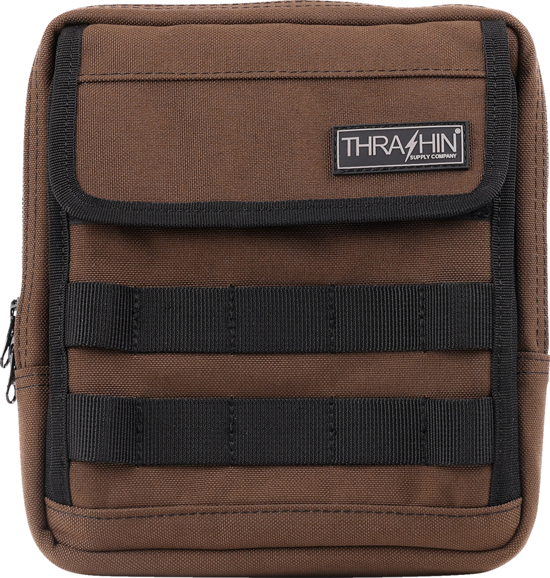 THRASHIN SUPPLY CO. Handlebar Bag Slim - Brown -THB-0032