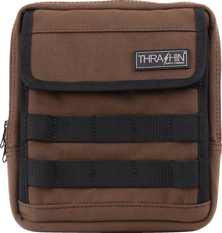 THRASHIN SUPPLY CO. Handlebar Bag Slim - Brown -THB-0032