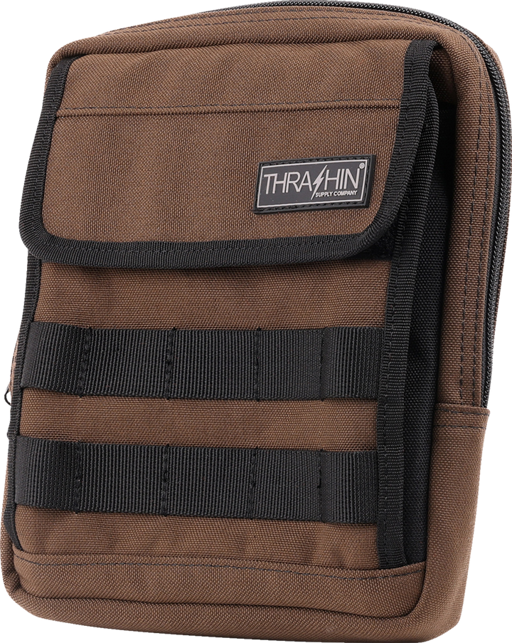 THRASHIN SUPPLY CO. Handlebar Bag Slim - Brown -THB-0032