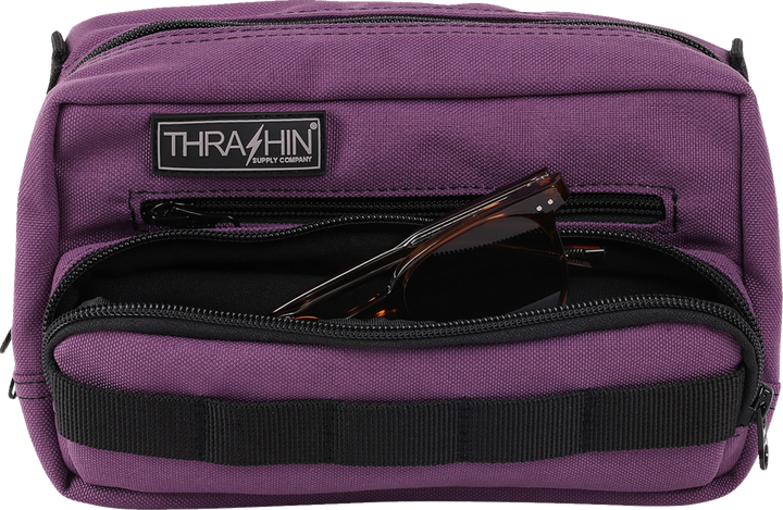 THRASHIN SUPPLY CO. Handlebar Bag Plus - Purple - THB-0027