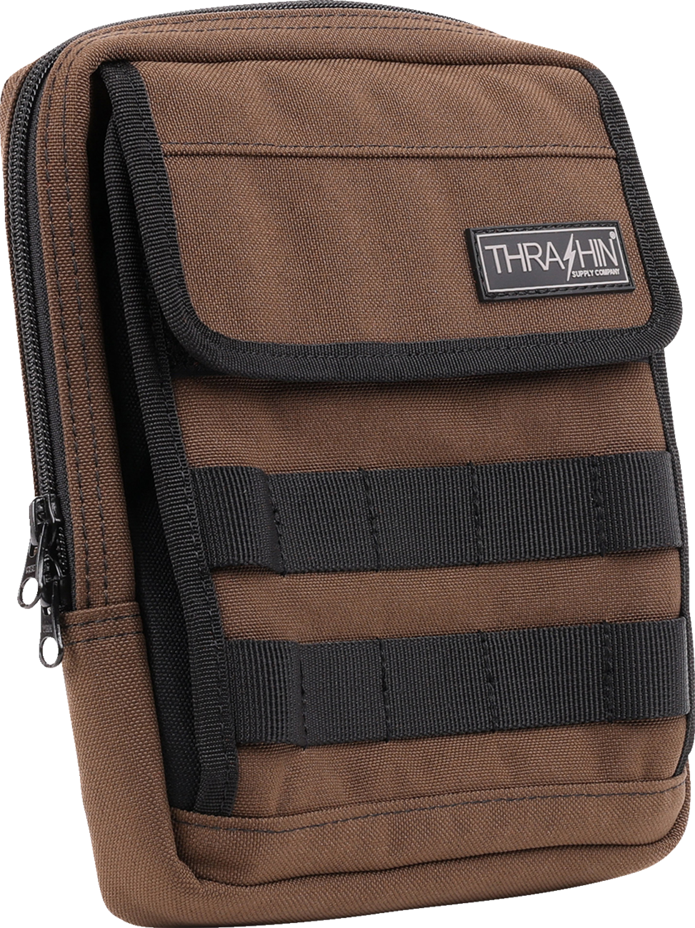 THRASHIN SUPPLY CO. Handlebar Bag Slim - Brown -THB-0032