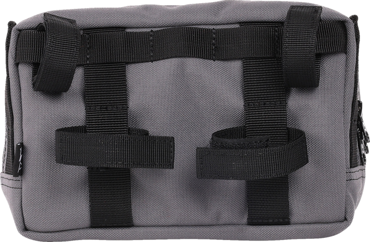 THRASHIN SUPPLY CO. Handlebar Bag Plus - Gray - THB-0018