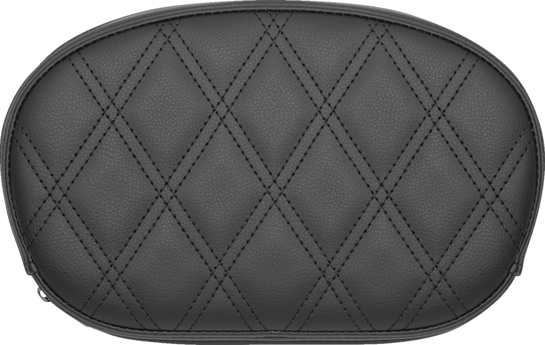 SADDLEMEN Mini Contour Sissy Bar Pad - Lattice Stitched 061043