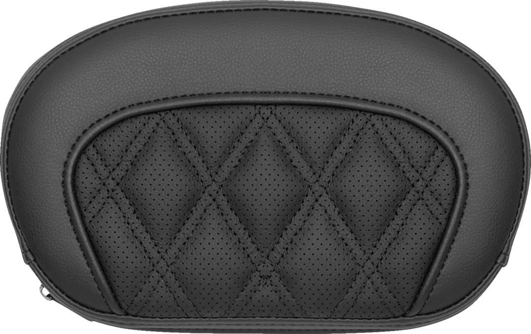 SADDLEMEN Mini Contour Sissy Bar Pad - Roadsofa - Lattice Stitched 061018400