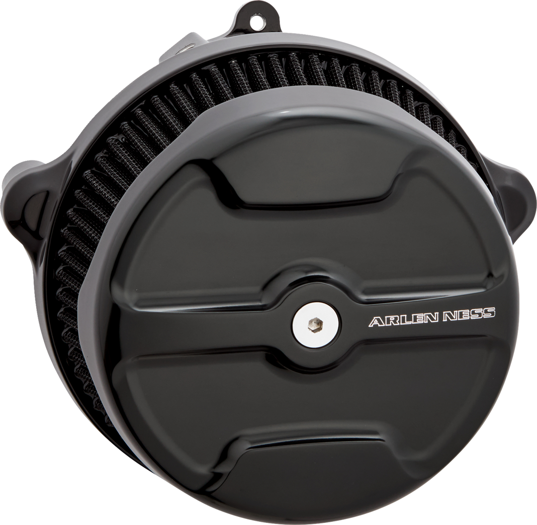 ARLEN NESS Big Sucker™ Stage 1 Air Cleaner Kit with Cover - Knuckle - Black 600-309