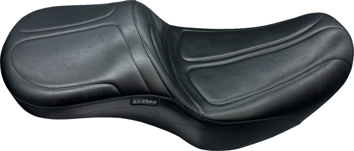LE PERA Maverick Daddy Long Legs Seat - Without Backrest - Black - FLH/FLT '23-'25 LV-957DL