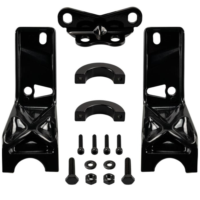 HogWorkz Fairing Support Kit for Harley® Low Rider ST FXLRST '22-'26 | Black - HW220667