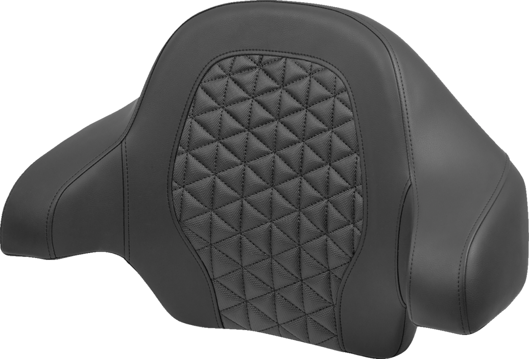 SADDLEMEN Tour-Pak® Backrest Pad - Tri-Gripper - FLH/FLT '14-'24 814-07-21100