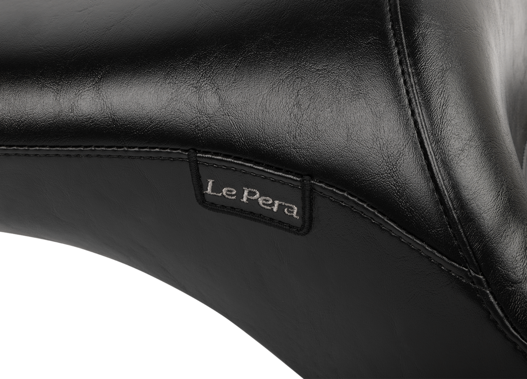 LE PERA Maverick Seat - without Backrest - Smooth - Black - FLH/FLT '23-'25 LV-957S