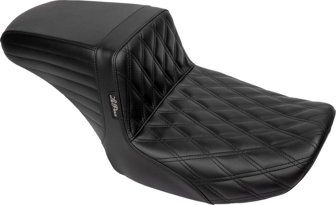LE PERA Kickflip Seat - Double Diamond Stitch - FLH/FLT '23-'25 LV-597DD