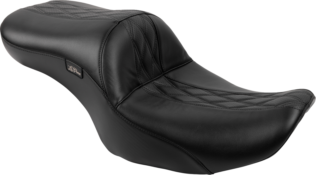 LE PERA Maverick Seat - without Backrest - Hot Rod HR2 - Black - FLH/FLT '23-'25 LV-957HR2