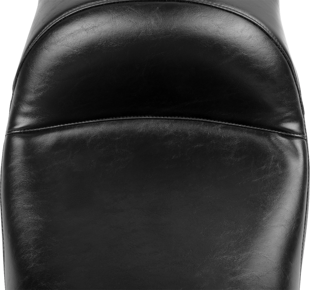 LE PERA Maverick Seat - without Backrest - Smooth - Black - FLH/FLT '23-'25 LV-957S