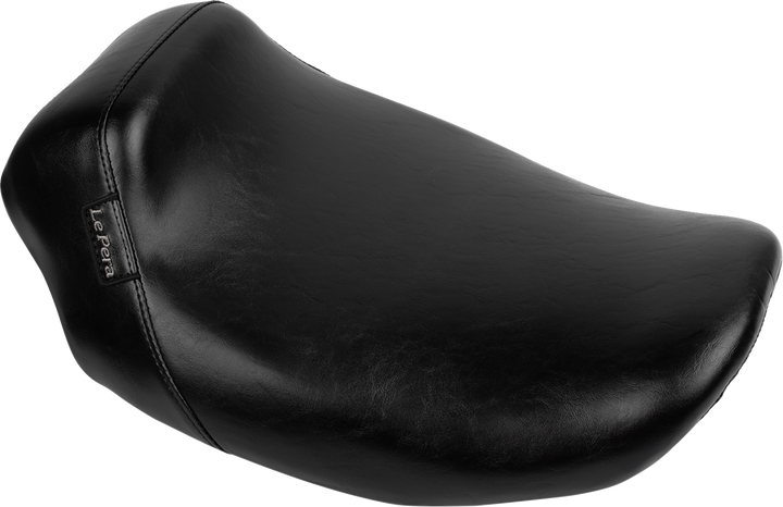 LE PERA Bare Bones Solo Seat - Smooth - Black - FLH/FLT '23-'25 LV-005