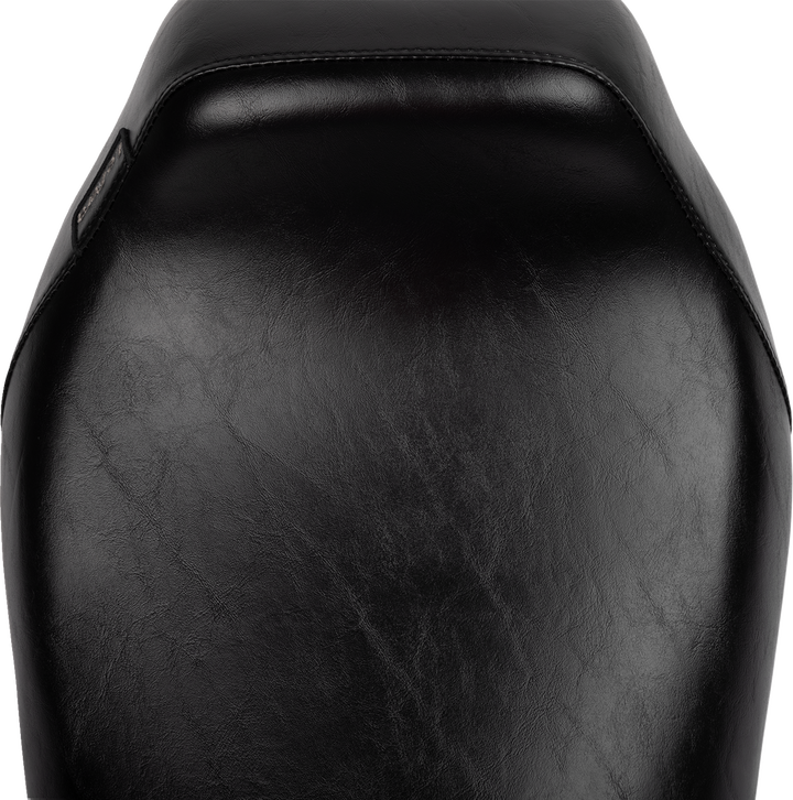 LE PERA Bare Bones Solo Seat - Smooth - Black - FLH/FLT '23-'25 LV-005