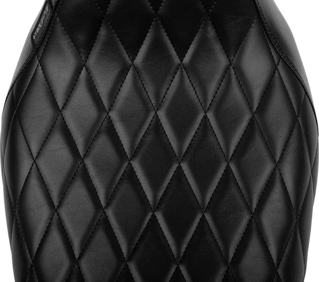 LE PERA Bare Bones Solo Seat - Diamond Stitch - FLH/FLT '23-'25 LV-005DM