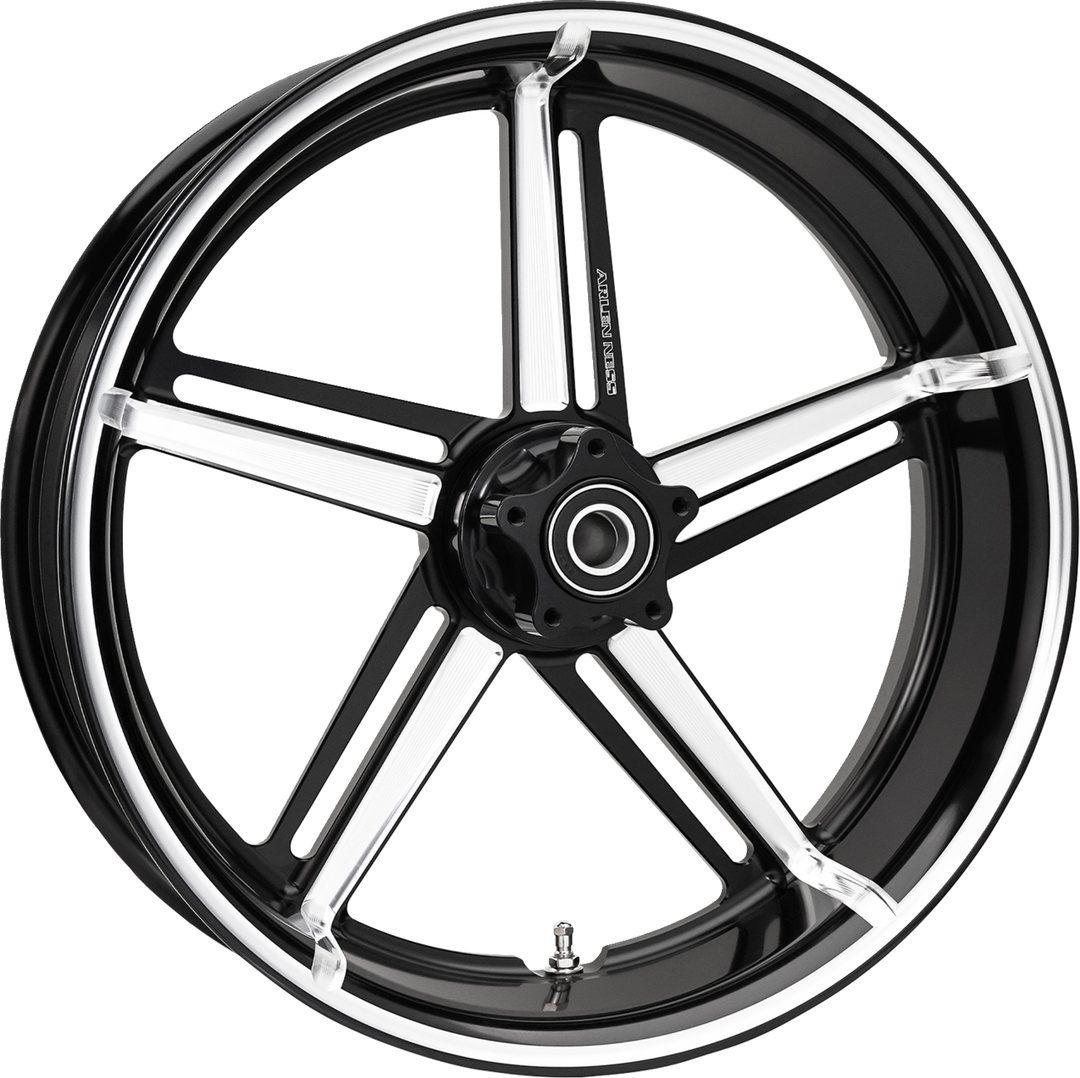 ARLEN NESS Wheel - Factory 24 - Front/Rear - Black/Contrast Cut - 18x5.5 71-420
