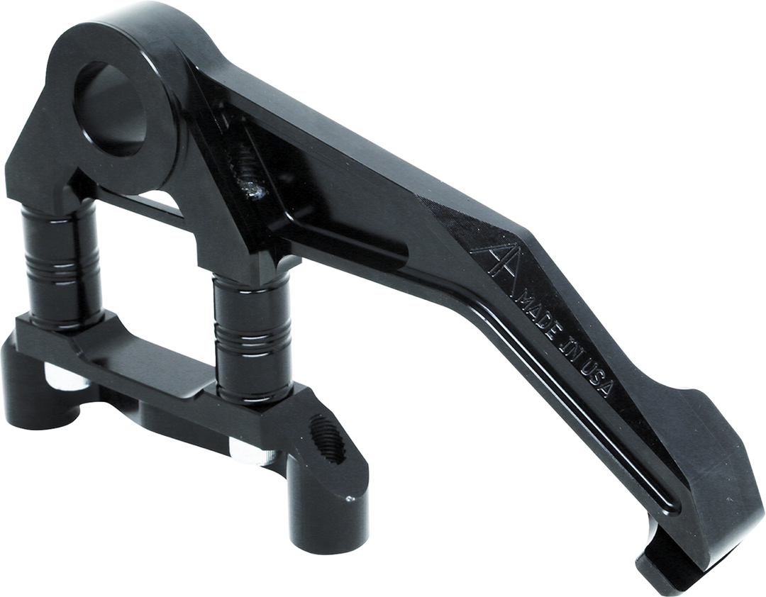 ALLOY ART Multi Brake Caliper Mount - 108mm Bolt Center - Black MCRB1-2