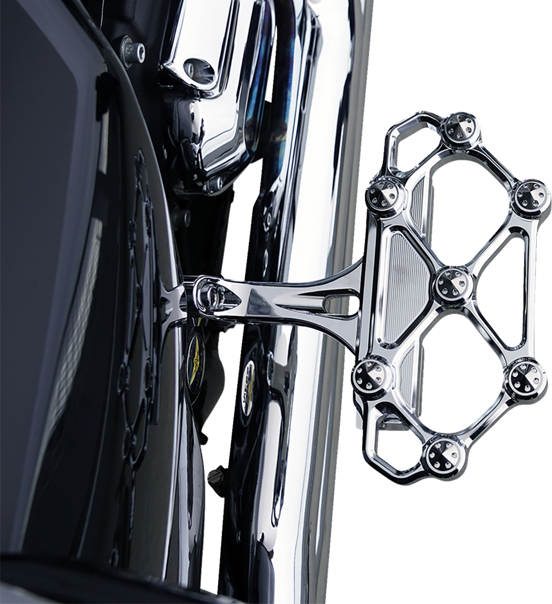 ARLEN NESS Diamond Floorboards - Passenger - Chrome 410-059
