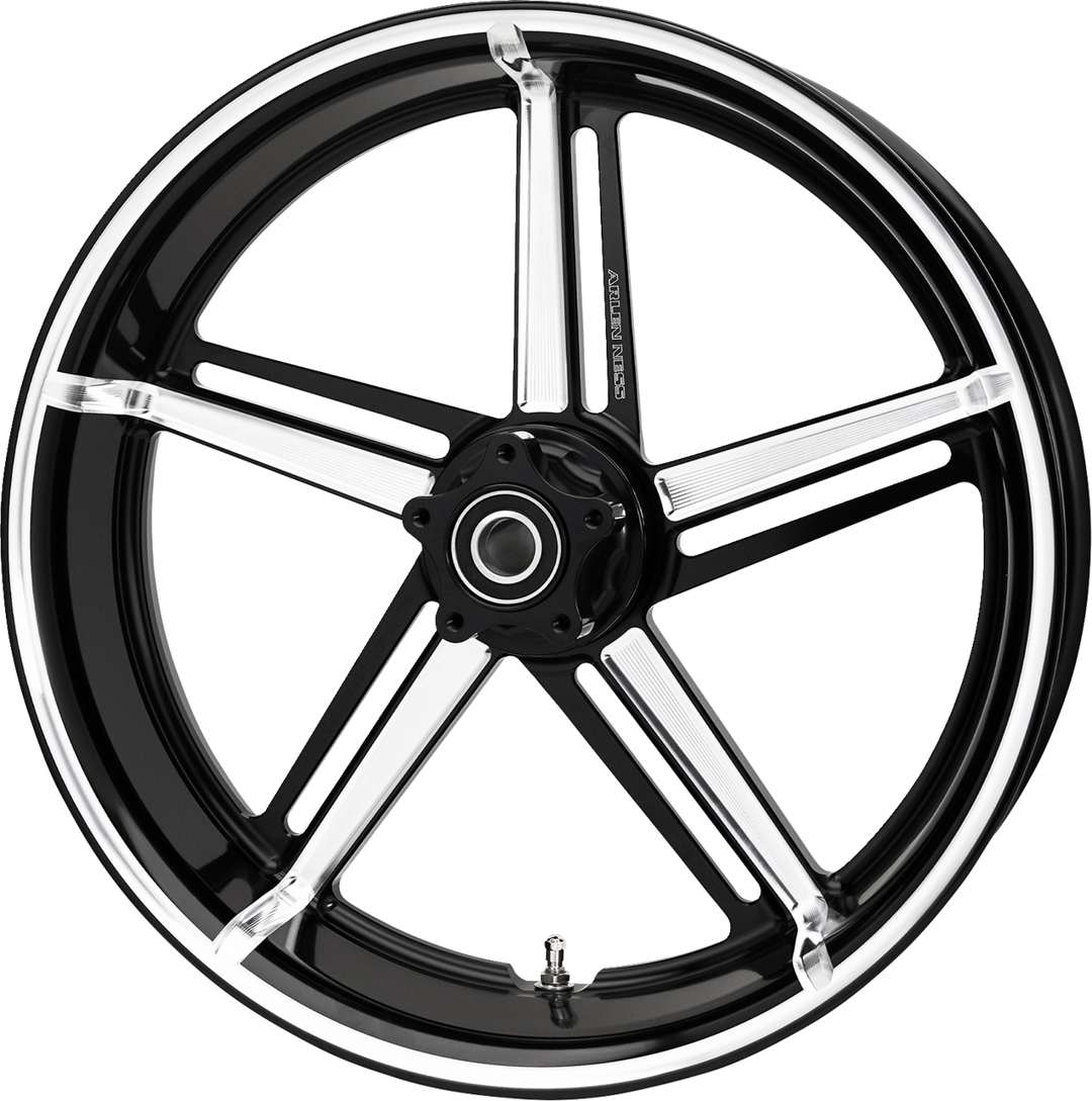 ARLEN NESS Wheel - Factory 24 - Front - Black/Contrast Cut - 21x3.5 71-422