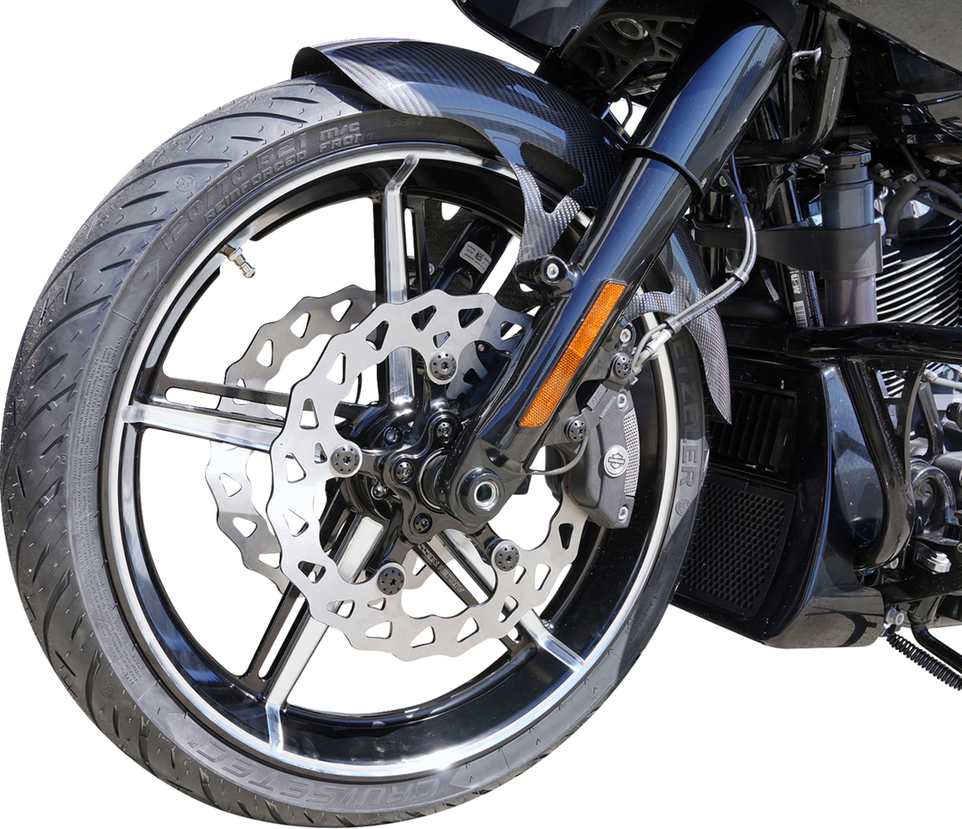 ARLEN NESS Wheel with Hub/Adapter - Factory 24 - Front - Black/Contrast Cut - 21x3.5 91-654