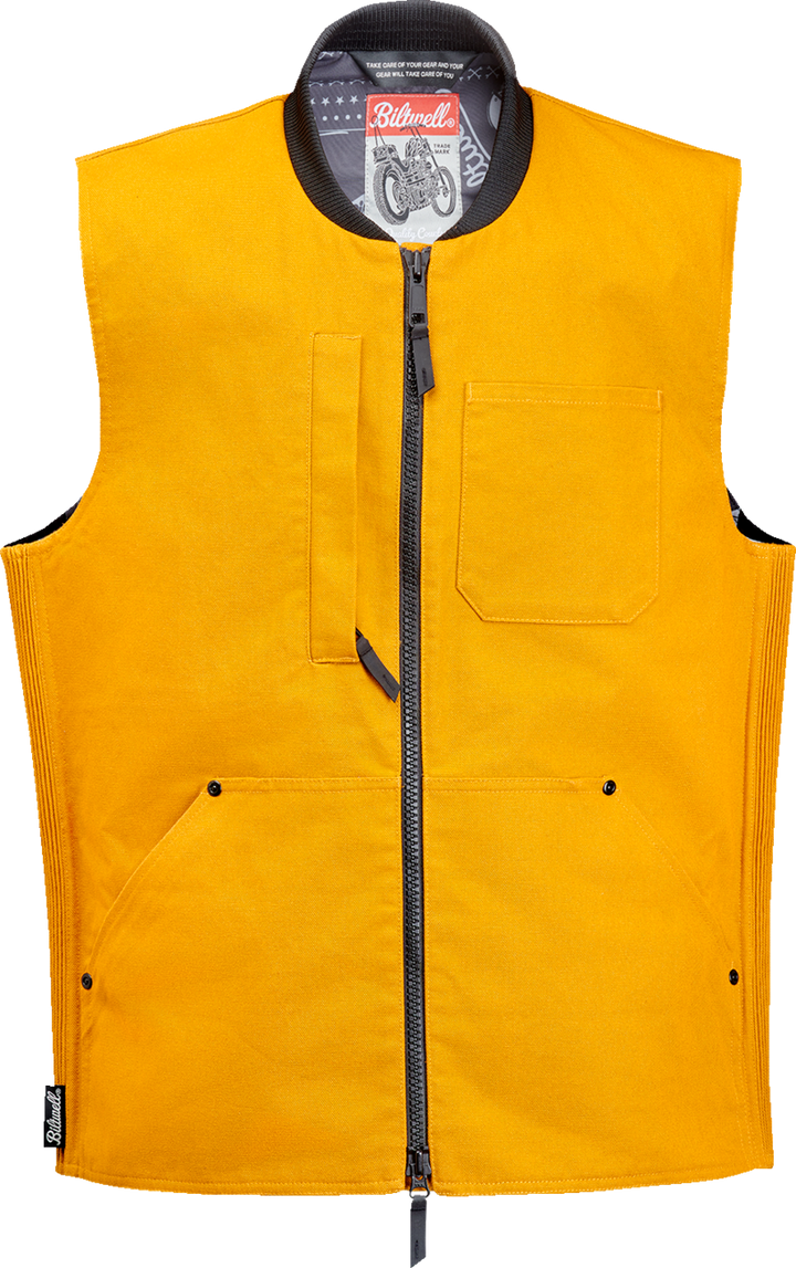 Biltwell 4 Speed Vest - Gold
