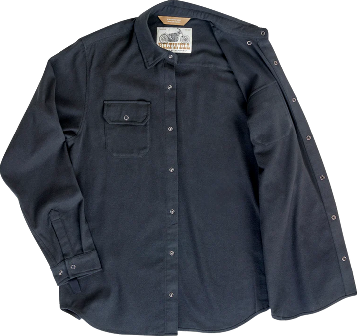 Biltwell HI Test Flannel Shirt - Black