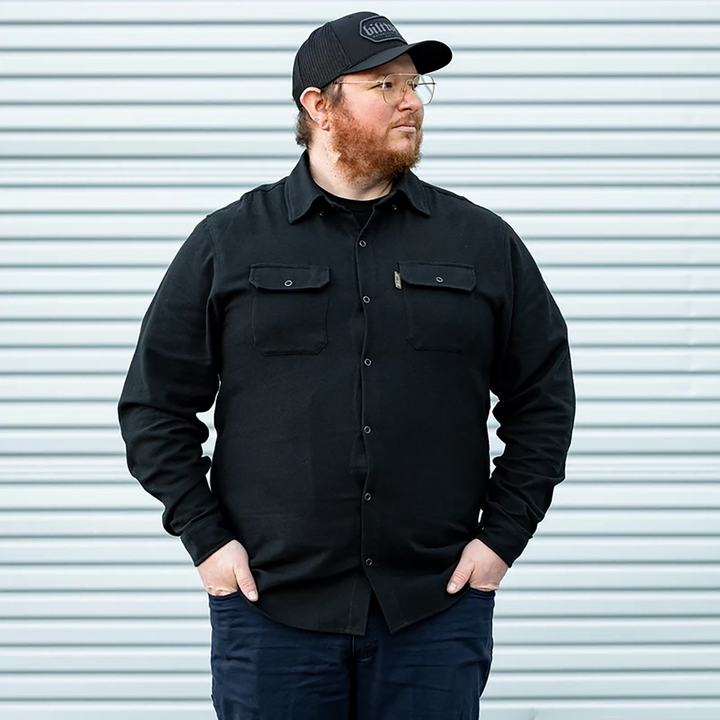 Biltwell HI Test Flannel Shirt - Black