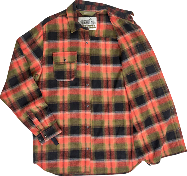 Biltwell HI Test Flannel Shirt - Rust