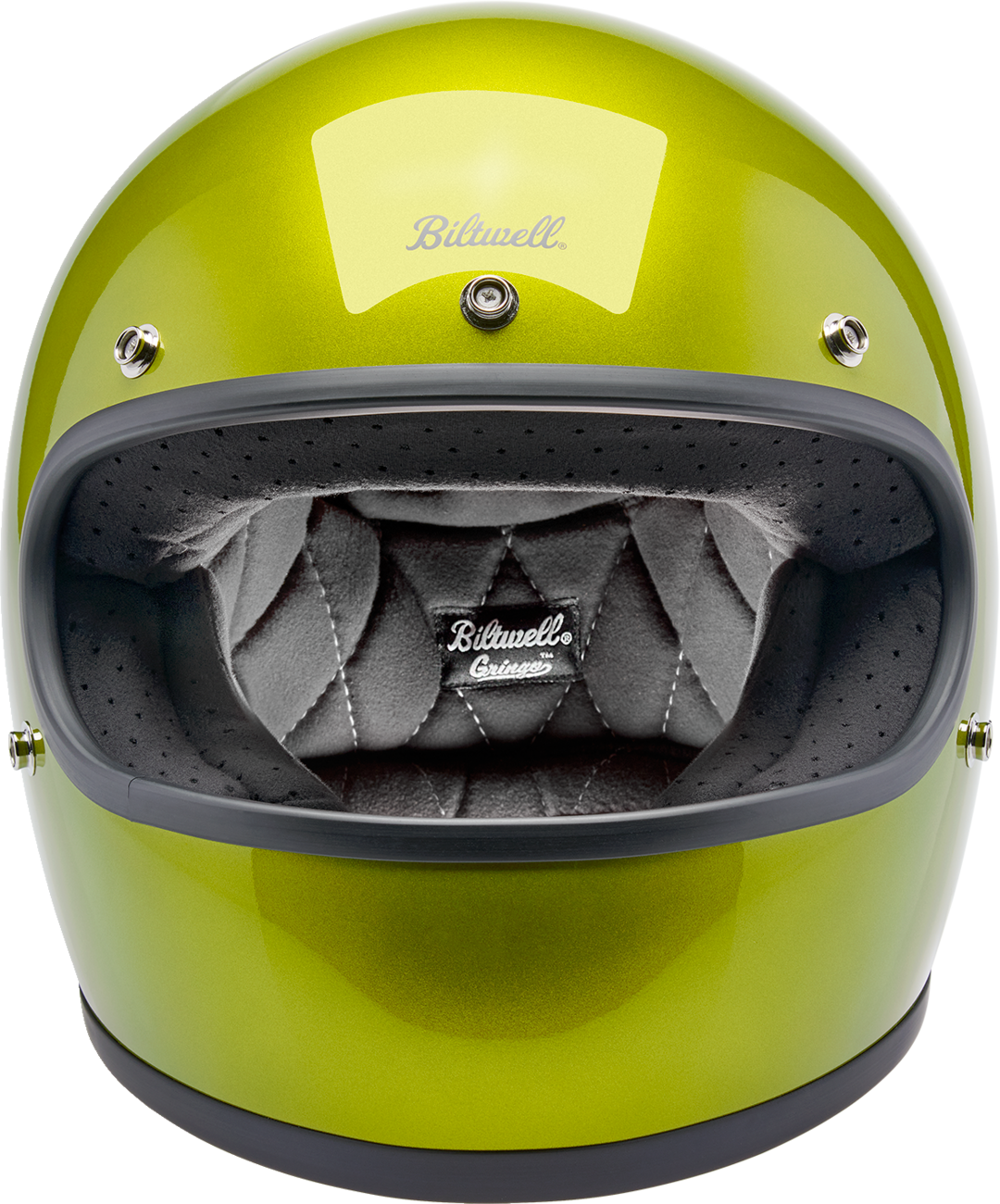 Biltwell Gringo Helmet - Metallic Lime
